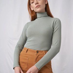 United By Blue Organic Ribbed Turtleneck